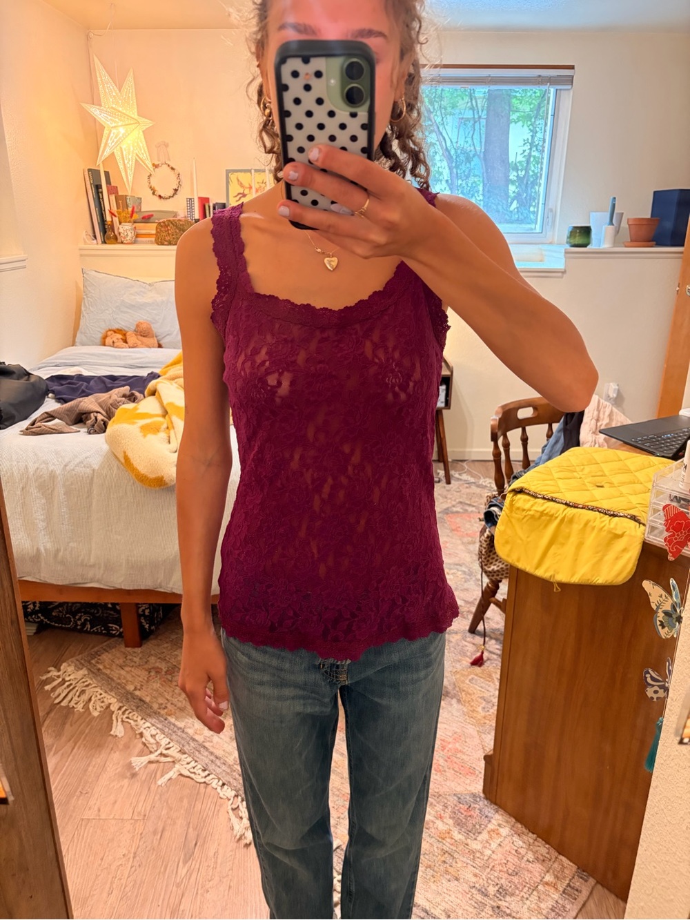 Hanky Panky Lace tank